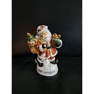 1947 America Santa Clause VTG‎ Around The World Porcelain Figurine